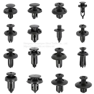 PVC Push Type Rivet Retainer Fastener, Bumper Car Plastic Rivet Fasteners thumbnail-3