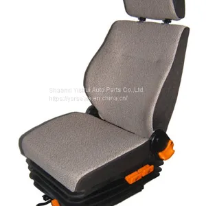 Air Suspension Bus/truck Driver Seat With 3 Point Safety Belts at Factory Sale ISRI6500 Driver Seating thumbnail-3