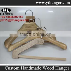 IMY-537 Wholesale Wooden Store Clothes Hangers thumbnail-1