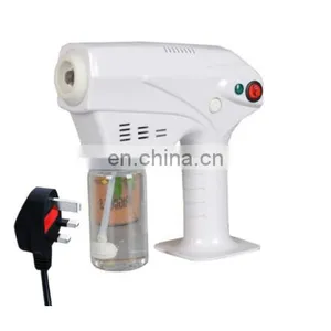 Handheld Portable Wireless or Rechargeable Blue Ray Steam Sterilizer Nano Disinfection Gun for Hospital Office and School thumbnail-1