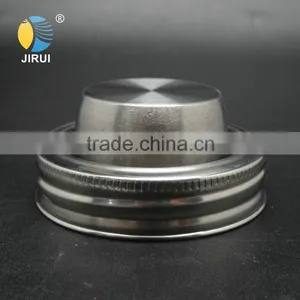 2016 Factory New Designed Silver Cocktail Shaker 70mm Stainless Steel Lid for Mason Jar thumbnail-2
