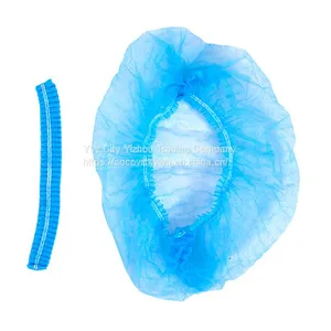 Disposable Bouffant Caps Non-woven Mobcap Disposablecaps thumbnail-3