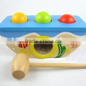 2015 Top Seach Colorful Knocking Toy Children Knocking Intelligence Toy Wooden Toys For Children thumbnail-4
