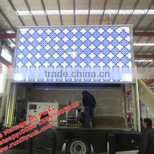 FOTON RGB Led Edge 2 Edge Display/RGB Advertising Mobile Display Screen on Truck thumbnail-1