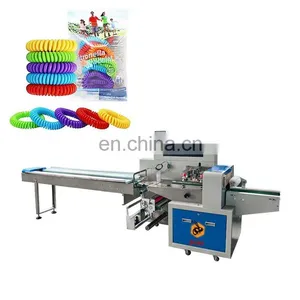 Rubber Band Packing Machine Rubber Packaging Machine Flow Wrap Packing Machine thumbnail-1
