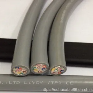 CE Cert PVC Data Cable With Tinned Copper Braid LiYY, LiYCY(TP) in Grey Color thumbnail-1