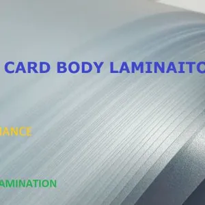 0.04mm 0.05mm 0.06mm Pvc Overlay Sheet Roll for Smart Card Production thumbnail-1