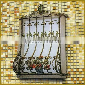 GYD-15WG139 Best Selling Decorative Wrought Iron Grill thumbnail-1