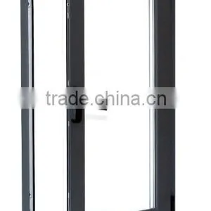 Grey Color Electrophoresis Surface Treatment Aluminium Casement Windows thumbnail-2
