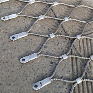 Stainless Steel Rope Net, Wire Rope Net, Metal Fall Net Entity Manufacturers thumbnail-2