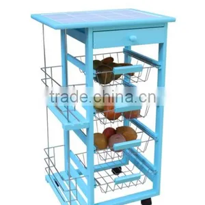 Wooden Kitchen Trollay thumbnail-1
