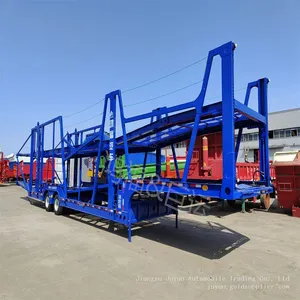 Six Vehicles Transport Semi-trailers, Small Cage Trucks Transport Semi-trailers thumbnail-1