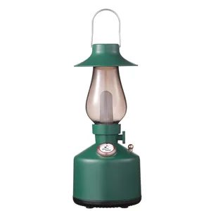 Factory New Retro Kerosene Lamp Audio Creative Custom Bedroom Hotel Home Atmosphere Light Bluetooth Speaker thumbnail-3
