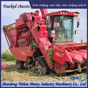 Customized Rubber Track Chassis Anti Sinking Vehicle for Corn Harvesters thumbnail-1