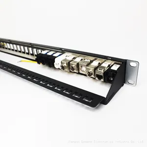 1U 24 Port Thin Shielded Blank Patch Panel thumbnail-4
