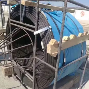 TIANJIN NTS FLOURISH CO., LTD PC STRAND 12.7mm PRESTRESSED STRAND WIRE thumbnail-2