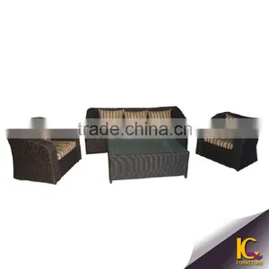 Wholesale Wicker Furnitrure in Foshan Outdoor Patio Sofa Bed thumbnail-4