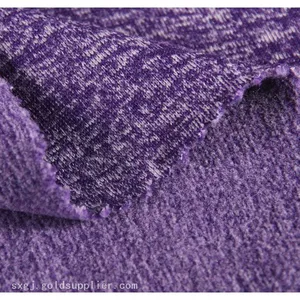 New Cationic Polar Fleece Two Side Brushed One Side Antipilling Hacci Brushed Fabrics thumbnail-4