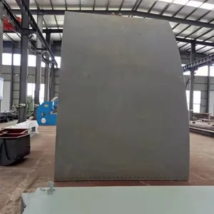 Uganda Reservoir Channel HXZ Curved Gate Hydraulic-driven Steel Curved Gate, Curved Hydraulic Flood Control Flap Gate thumbnail-5