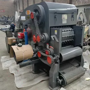 Factory Manufacturing Tree Branch Drum Chipper Wooden Cutter Machine Wood Chopper Equipment for Sale thumbnail-5