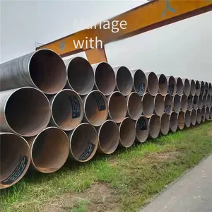 Dn800 Internal and External Plastic-coated Spiral Steel Pipe, Anti-corrosion Steel Pipe for Underground Tap Water Pipeline, Hengyun Pipeline thumbnail-1