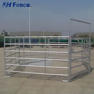 Farm Animal Rail Fence Panel for Livestock Corral and Cattle Yard thumbnail-4