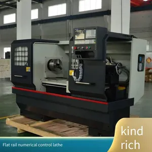 Shandong Jiucheng Machine Tool Ck6150 Cnc Lathe, Horizontal Flat Rail, High-frequency Quenching, Heavy Cutting thumbnail-5