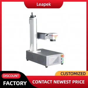 30W 50W 100W Fiber Laser Marking Machine Deep Engraving on Artware Gold and Sliver Metal Laser Engraving Machine thumbnail-1