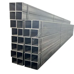 Hot Rolled Carbon Steel Square Pipe Black Steel Tube for Construction thumbnail-1