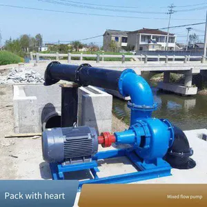 hw Volute Mixed-flow Pump, Single-stage Single-suction Horizontal Water Pump for Irrigation and Drainage With Large Flow and Large Diameter thumbnail-5
