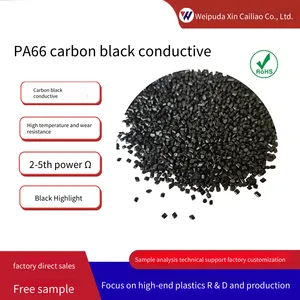 Pa66 Carbon Black Conductive Masterbatch, Conductive Nylon, Antistatic Pa66, Carbon Nanotube (cnt) Spinning Antistatic Pa66 thumbnail-1