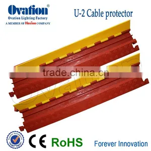 Unique Design With High Quality 2 Channels Cable Protector Cable Ramp From Ovation thumbnail-1