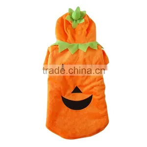 Halloween Festival Pumpkin Dog Apparels With Shorn Velvet Material and Extra Heavy Soft Wool Fit for Autumn and Winter thumbnail-4