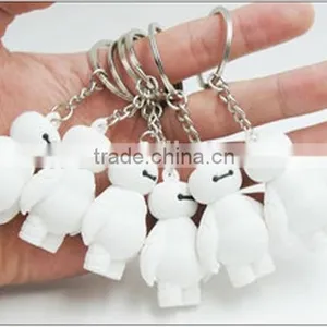 Cartoon Action Figure Plastic Keychain for Promotion Keychains For Kids thumbnail-4