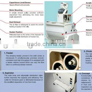 HU10 PADDY HUSKER WITH ASPIRATOR thumbnail-2