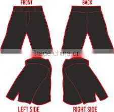 Custom Club Name MMA Short thumbnail-1