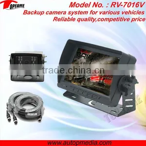 Truck Bluetooth Reversing Camera System With 7inch Digital LCD Monitor and 1/4" CCD Camera thumbnail-1