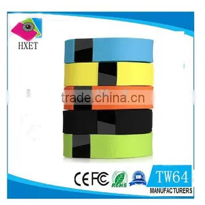 Silicone Bluetooth 4.0 Android Tw64 Smart Band Watch With Sleeping Tracker thumbnail-1