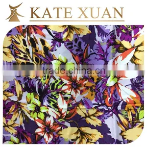 100% Spun Viscose Rayon Garment Fabric for Dress thumbnail-5