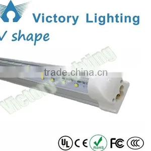 Shenzhen Victory Lighting 44W T8 8ft Vshape Double Sided Led Tubes Light thumbnail-3