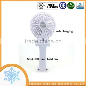 Funny Style Easy Carry Pocket Mini Powerful 3 Hight Speed Fan for Family Travelling thumbnail-3