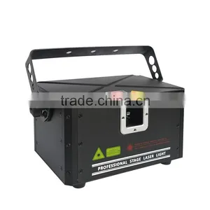 2W 25K ILDA Animation Laser Light DMX Control Stage Laser Projector DJ Disco RGB Laser Lighting thumbnail-1