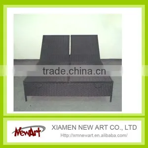 Rattan Loveseat Outdoor thumbnail-1