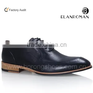 Top Quality Men Shoes Genuine Leather Oxford Shoes Men Leather Dress Shoes thumbnail-1