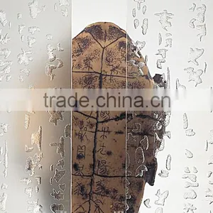 ROCK BOTTOM PRICE Golden Yellow Decorative Mirror/interior Door Glass/background Wall Glass/cabinet Glass/TJ/CJ-flower Heart thumbnail-5