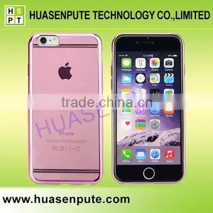2016 New Arrival Design Ultra-Thin Electroplating Soft TPU Case For IPhone 6s thumbnail-3