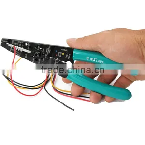 LAOA 8 Inch Professional Multi-Function Multi-purpose Wire Stripper,cutter,crimper,0.25-0.8mm thumbnail-6
