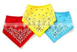 2016 Quality Cotton Baby Bandana Bibs With 2 Snaps thumbnail-2
