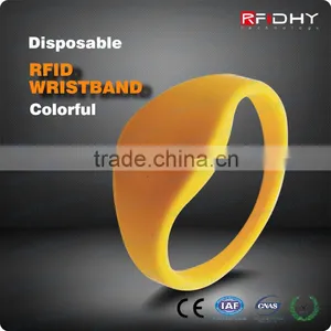 Printed Silicone Wristbands RFID Smart Card for Clubs thumbnail-1