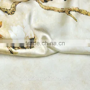 High Quality Cheap Custom Print Stretch Silk Fabric thumbnail-3